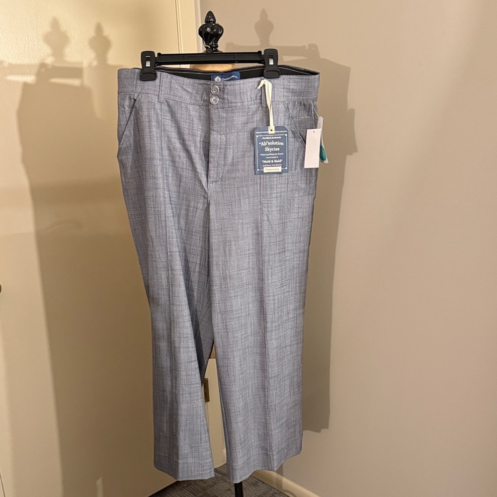 Democracy Gray Women's Trousers - Picture 7 of 7
